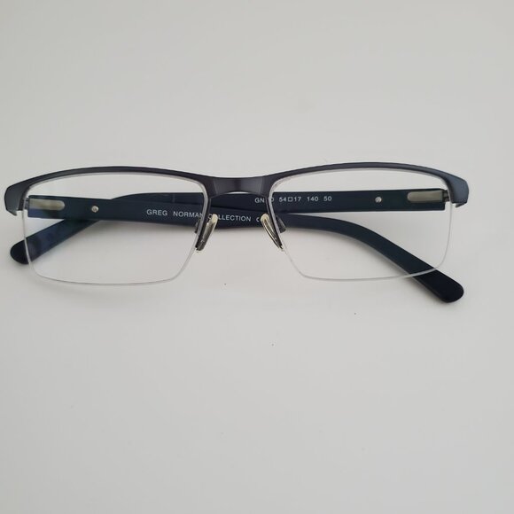 NEW GREG NORMAN COLLECTION Men's Sleek Frames Eyeglasses GN230 54-17-140 Rect. - Picture 9 of 9
